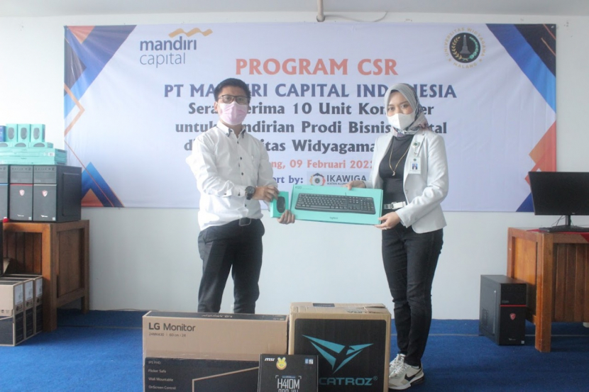 Dirikan Prodi Bisnis Digital, UWG Terima Bantuan 10 Unit Komputer