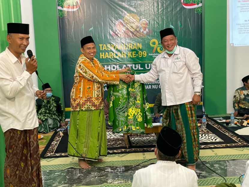 Harlah ke-99 NU, PCNU Gresik Luncurkan Batik Damar NU