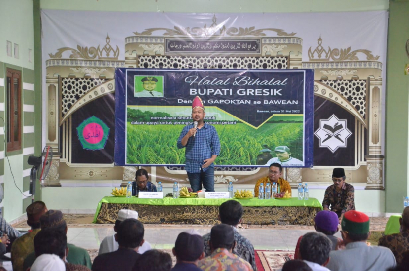 Gus Yani Berharap Petani Bawean Optimalkan Lahan Sawah