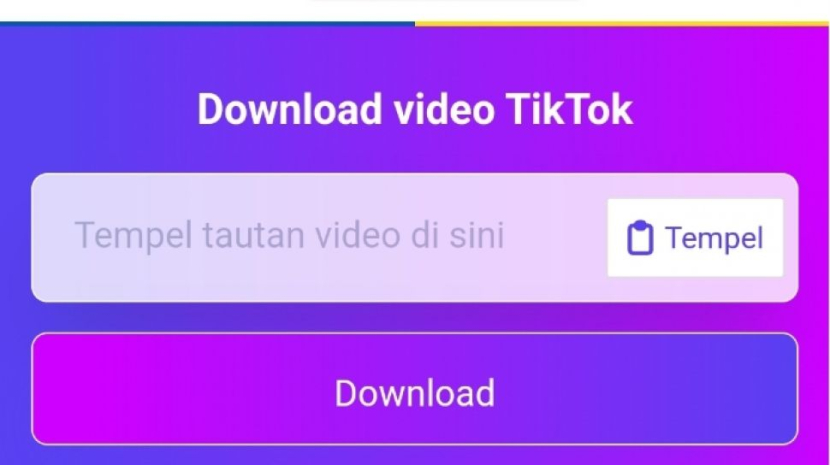 Cara Download Video TikTok Tanpa Logo dengan Ssstik, Hanya Tiga Langkah