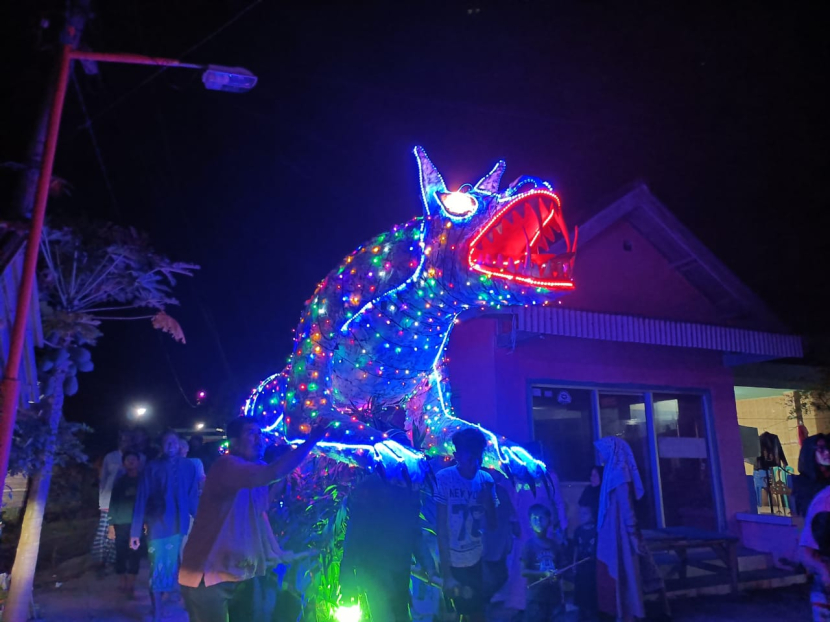 Kreatifitas Warga Bawean pada Malam Takbiran Idul Fitri 2023