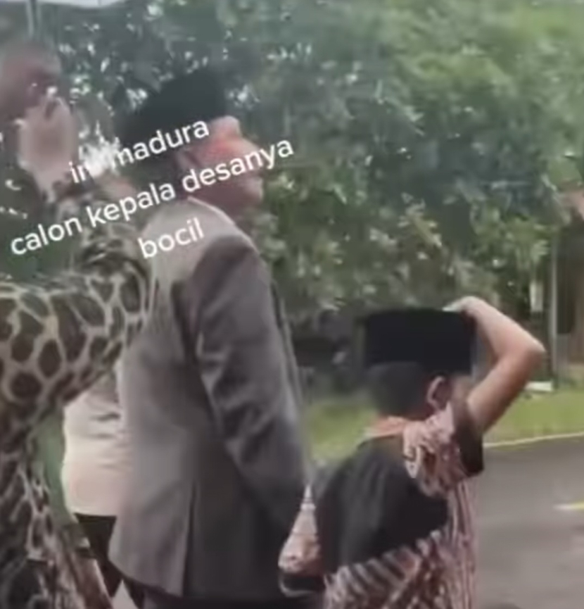 Viral !! Bocil Madura Nyalon Kepala Desa