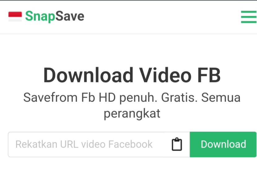 Download Video Facebook Tanpa Aplikasi di HP, Mudah dan Gratis
