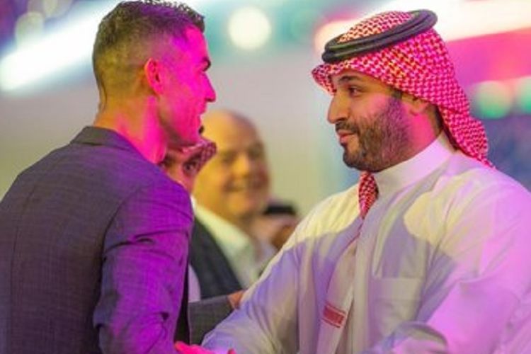 Cr7 Bertemu Putra Mahkota Saudi di Acara Piala Dunia Esports 2024