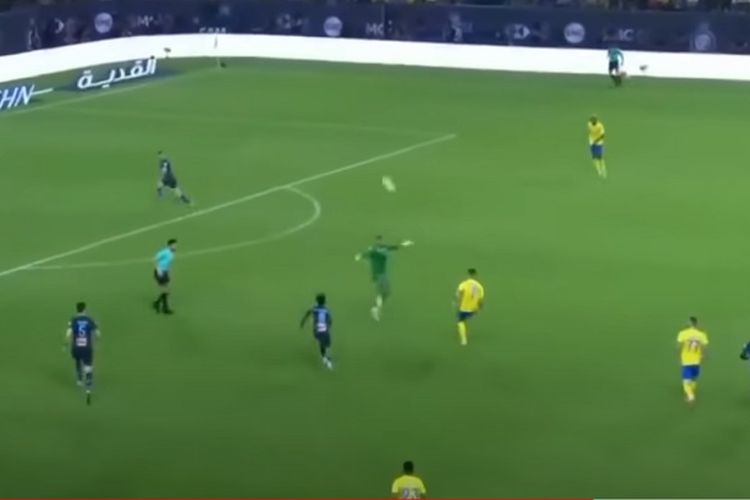 Ronaldo Cetak Gol Memakau, Tendangan Elang Ala Kapten Tsubasa