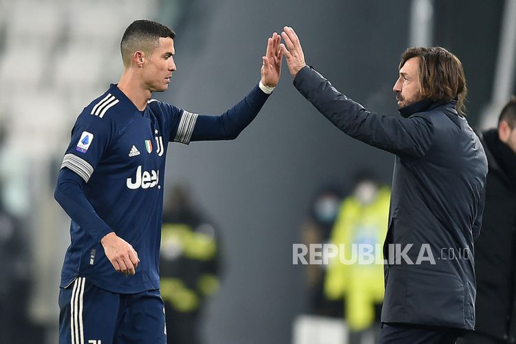 Begini Perasaan Andrea Pirlo Saat Melatih Cristiano Ronaldo di Juventus