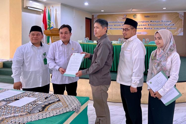 Berdayakan Ekonomi Umat, Kemenag Jaktim Gandeng Lembaga Amil Zakat