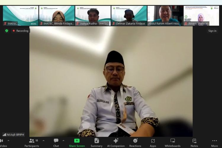 BPJPH Apresiasi IHATEC Pelatihan Kompetensi Auditor Halal