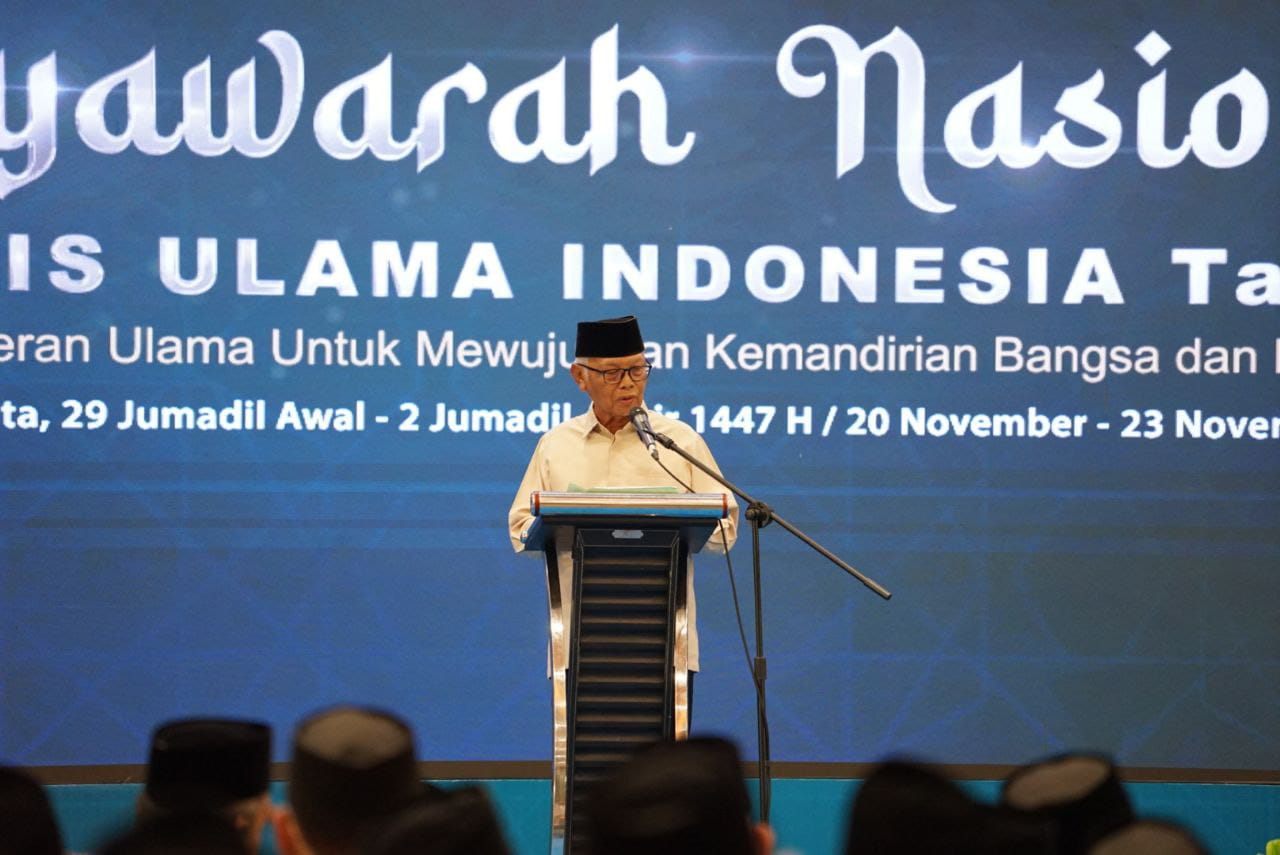 Ketum MUI Soroti Ekonomi Hingga Stabilitas Nasional dalam Munas XI di Ancol