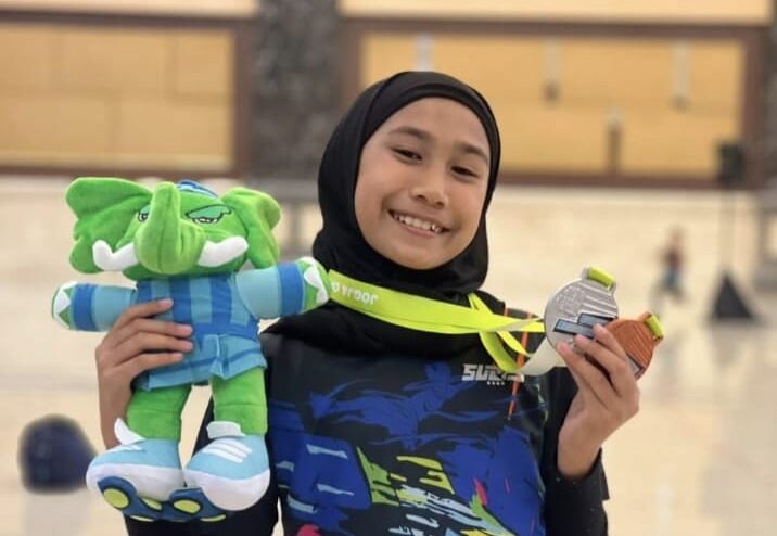 Amira dari Bawean ke Panggung Dunia: Kisah Siswi SD yang Masuk Peringkat 5 Kejuaraan Sepatu Roda Dunia
