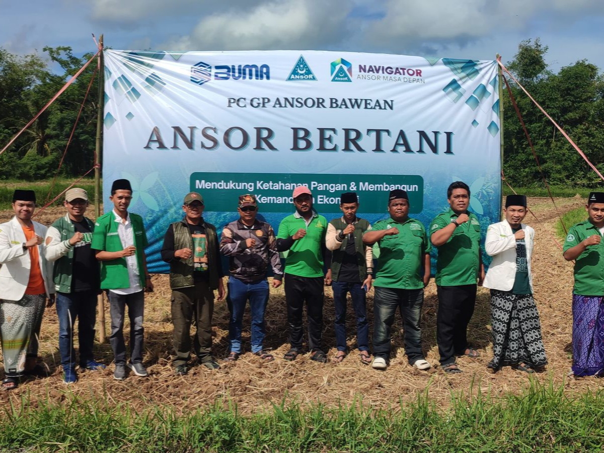 GP Ansor Gaspol Bertani di Pulau Santri, Ekonomi Lokal Ikut Naik Level!
